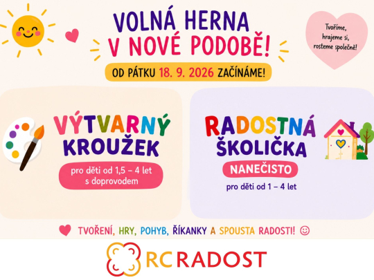 Volná herna v nové podobě